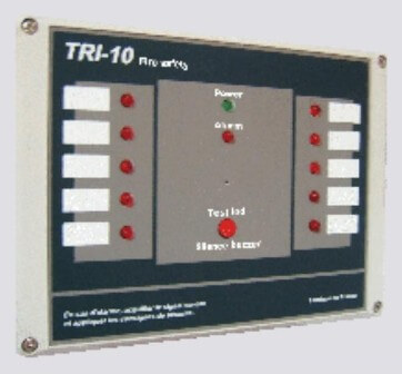 TRI-10 10 Zone Repeater Panel 